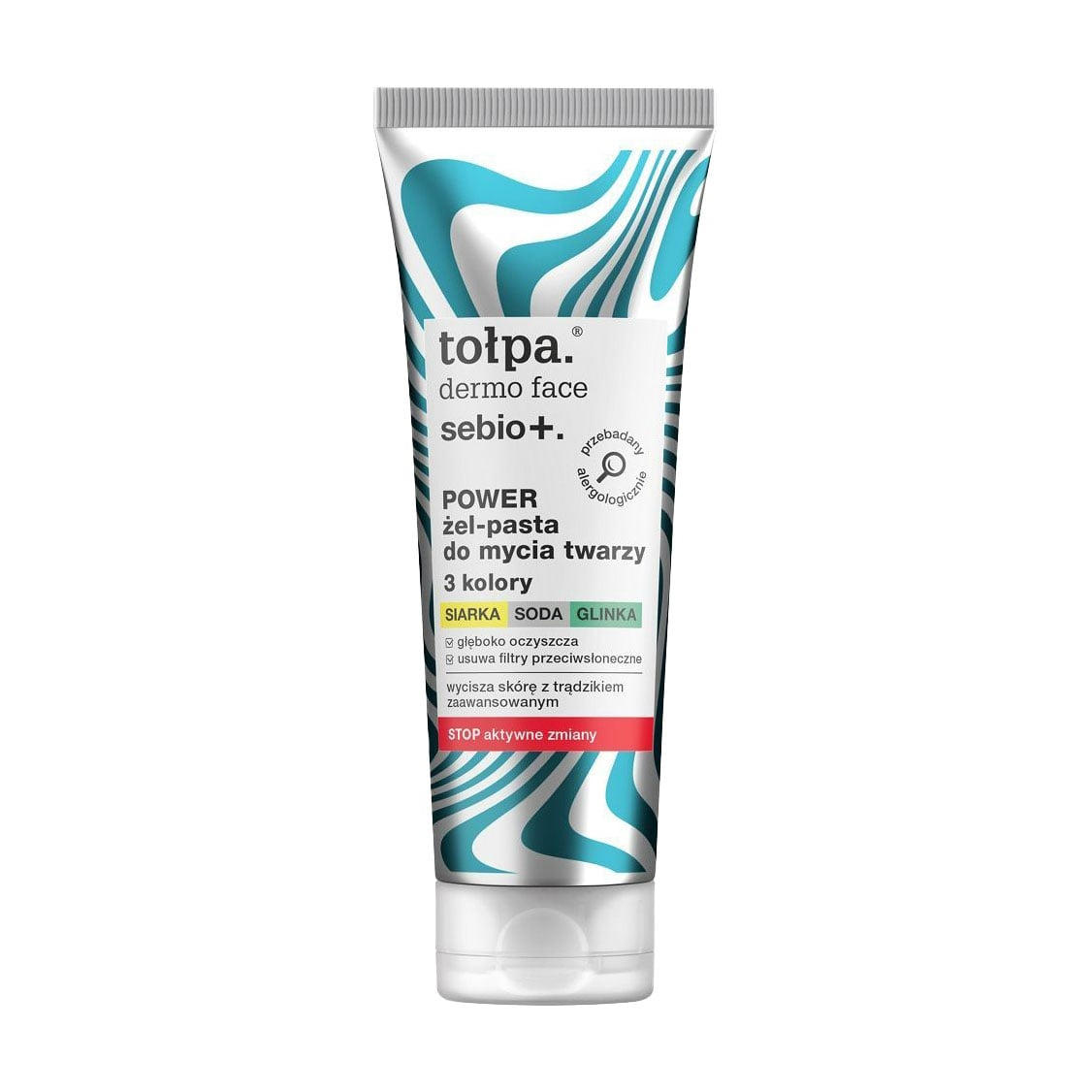 Гель-паста для вмивання Tolpa Dermo Face Sebio+ Face Wash Gel 3 кольори, 100 мл